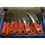 A box of 24 Spid wire brushes.