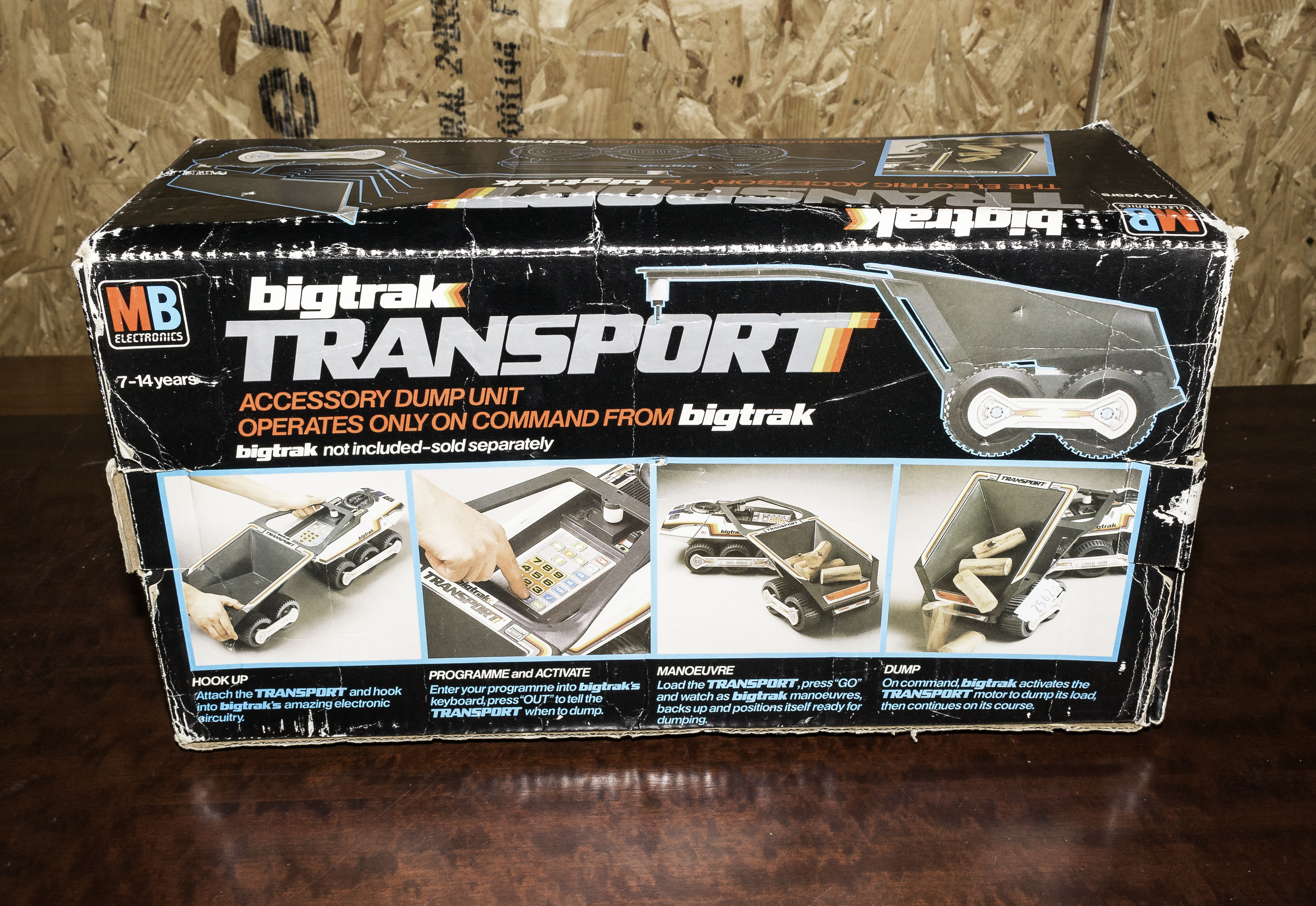 A Bigtrak Transport toy