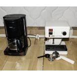 Two coffee makers