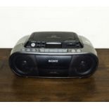 A Sony CD player