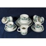 A retro part Meakin Studio teaset