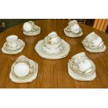 A Roslyn china part teaset