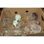 A box of glass ware