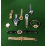 A selection of gent's wrist watches