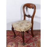 A Victorian chair