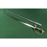 WWII Japanese officer's dress/parade sword