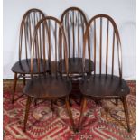 A set four Ercol chairs