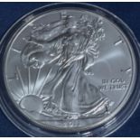 A 2011 silver dollar