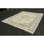 A large ethnic style woven cotton rug/wall hanging size