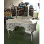 A dressing table