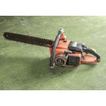 A chainsaw