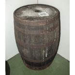 An oak barrel