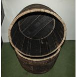 Two half barrels