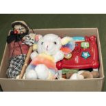 A box of toys