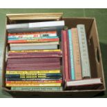 A box containing children's books