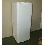 A Beko upright fridge