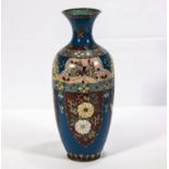 A cloisonne vase A/F