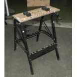 A Black and Decker workmate bench