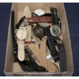 A box of wrist watches