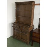 An oak dresser