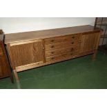 A pine sideboard