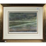 A framed limited edition print 'Confluence of Waters' # 1/45 signed