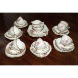 A china part teaset