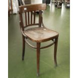 A bentwood chair