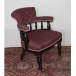 A Victorian office chair