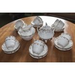 A part china tea set