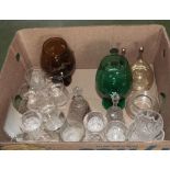 A box of glass ware