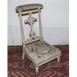 A prayer chair