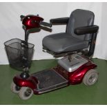 A mobility scooter