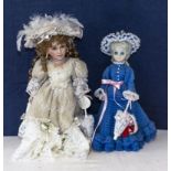 Two collector's dolls