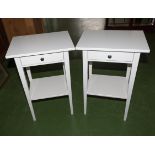 Two bedside tables.