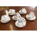 A part china tea set