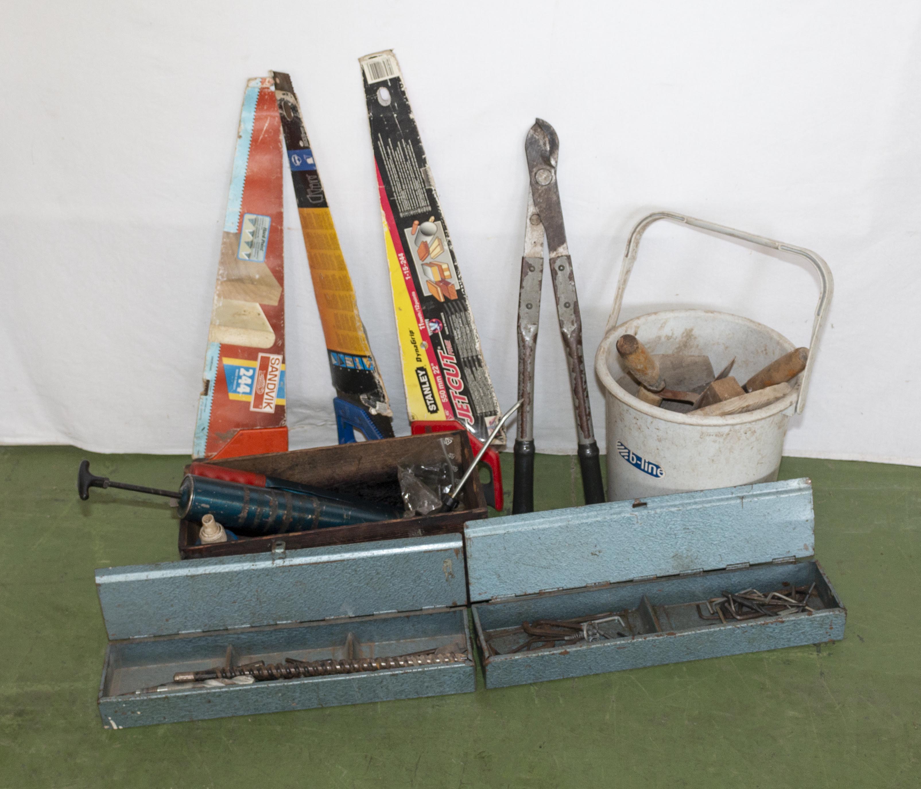 A selection of assorted tools