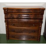 A Victorian Scotch chest.