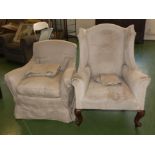 Two arm chairs