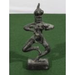 A bronze Indian dancing figure