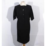 Adrian Avery black dress, size 8