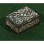 An old Tibetan box with Turquoise inlay