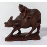 Chinese buffalo carving