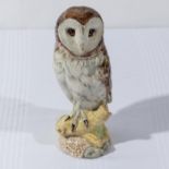 A Whyte and Mackay barn owl Scotch whisky decanter