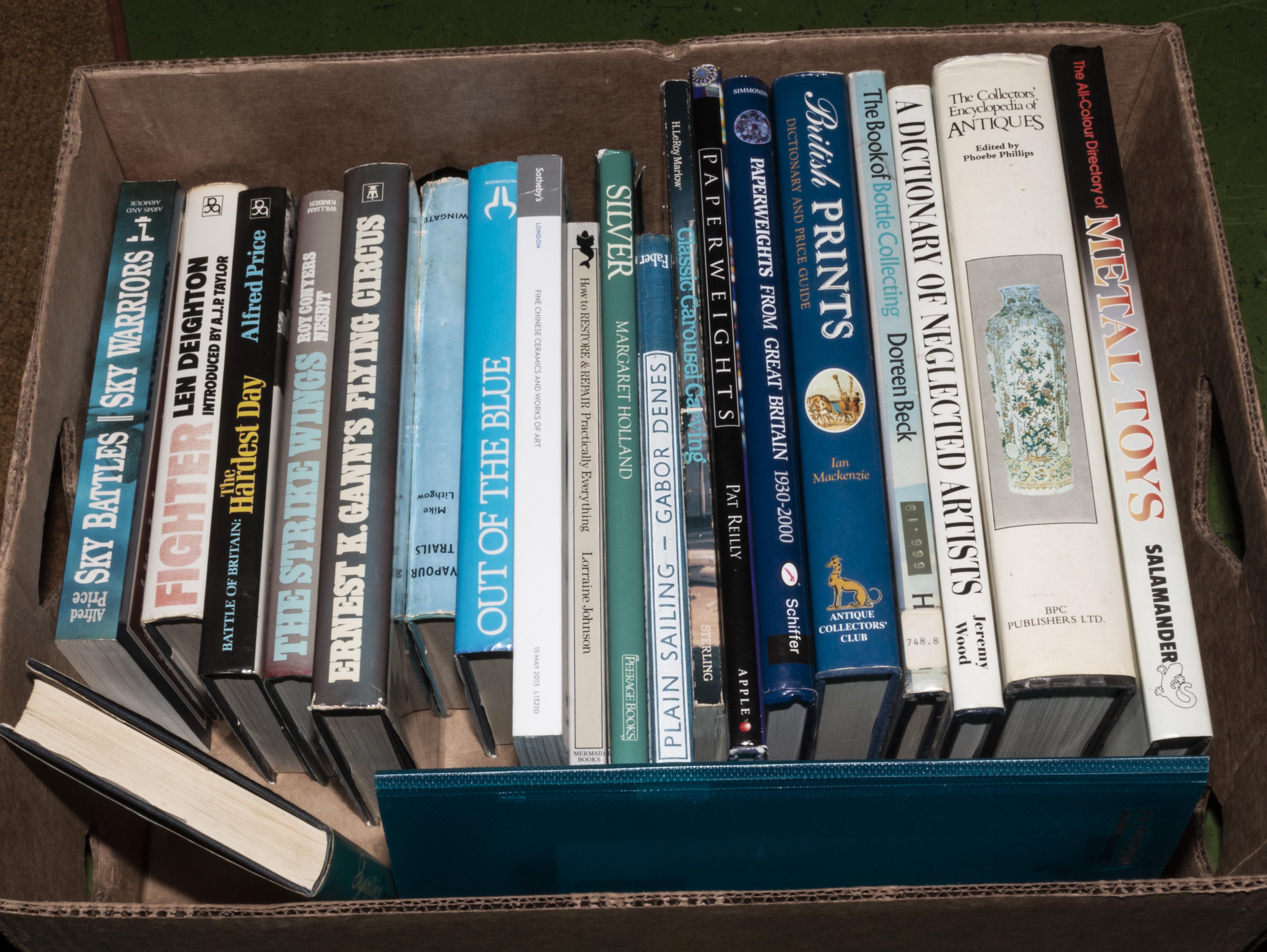 A box of books