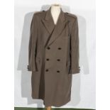 A Crombie wool great coat