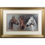 A gilt framed print 'Three Kings'