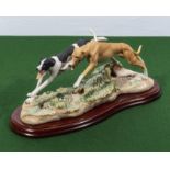 Teviotdale Greyhound Pair TV0430 modelled by Tom Mackie