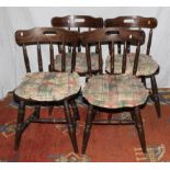 Four kitchen chairs