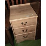 A bedside chest